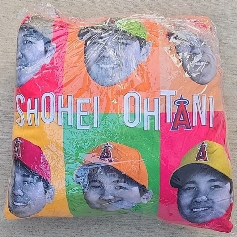Shohei Ohtani Pillow 17x17 | LA Angels MLB Collectible Limited Edition